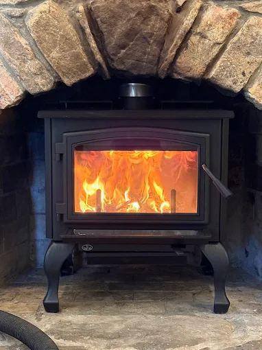 Fireplace or stove installed by First Response Chimney