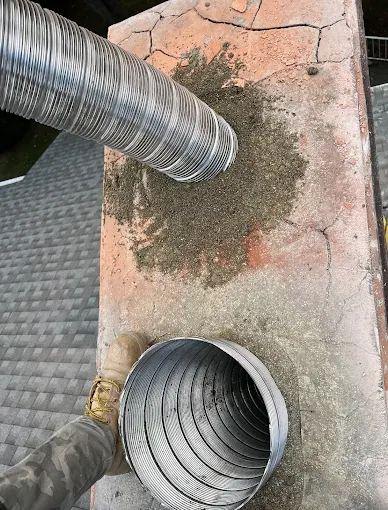 Chimney liner, cap or flashing work by First Response Chimney