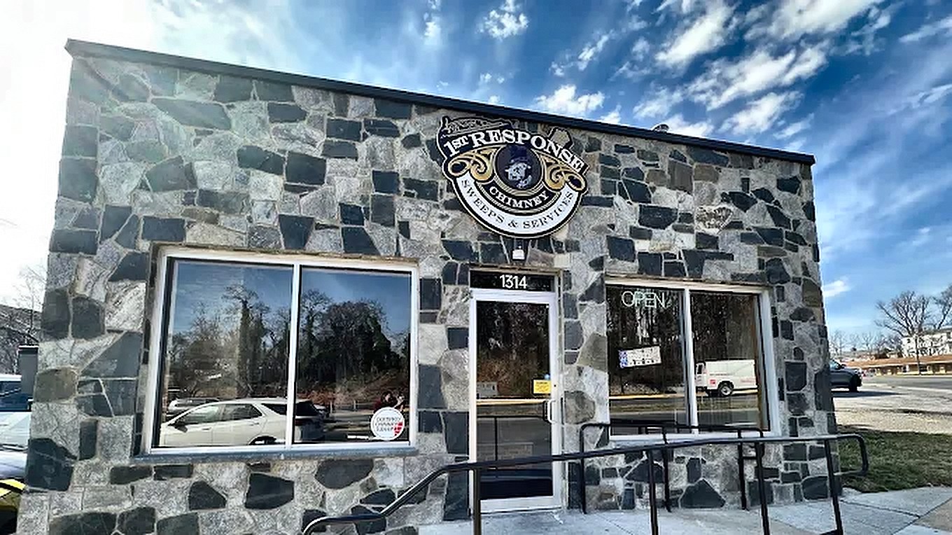 The First Response Chimney showroom at 1314 N Royal Avenue, Front Royal