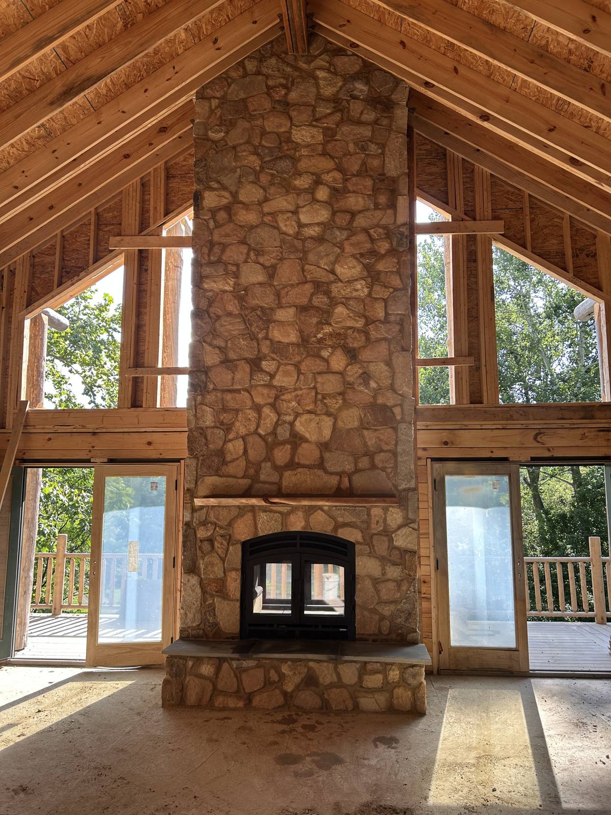 Fireplace or stove installed by First Response Chimney