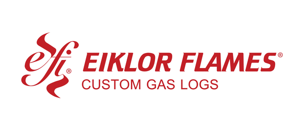 Eiklor Flames gas logs